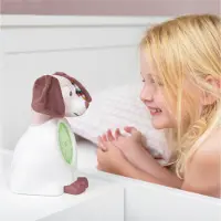 Zazu Davy the Dog Rosa Schlaftrainer und Kinderwecker