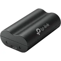 TP-LINK A100 wiederaufladbare Akku-Powerbank, 6700 mAh, Ersatzakku für -Kameras und Türgläschen, Schwarz