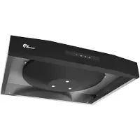 THERMEX Airgrip, Zentralbelüftung, H: 80 mm, Mit Hygrostat, Edelstahl/Schwarz,