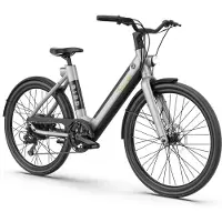 Sachsenrad xBird Urban City-Bike C6F Connect, Modernes Design E-Bike Elektrofahrrad mit Integriertes LCD Display und StVZO LED-Leuchten, Herren Damen