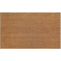 Wecon Home Fußmatte "Coco Mat", beige (natur), B:45cm H:18mm L:75cm, Kokos, Teppiche, Fußmatte, rutschfest, robust, innen, Außenbereiche überdacht, schwer