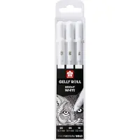 You do it Stylo - - Gelly Basic Weiß - Blanc - 0,3/0,4/0,5 mm - Pigmentierte Gel-Tinte