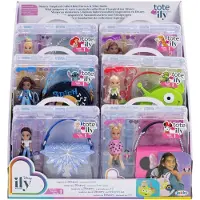 JAKKS Pacific Disney Ily Bags+ Ily Sammelpuppe Serie 1 12 Zufälliger Versand Sortiert One Size