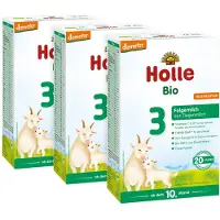 Holle baby food AG Holle Bio Folgemilch 3 auf Ziegenmilchba 3X400 g