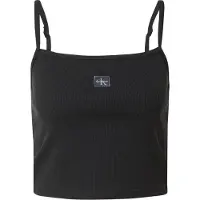 Calvin Klein Jeans A- Woven Label Rib Cami