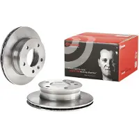 Brembo Bremsscheibe 09.7314.14, vorne, belüftet, hochkarbonisiert, 1 Stück
