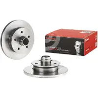 Brembo Bremsscheibe 08517710 258mm 16mm für VW
