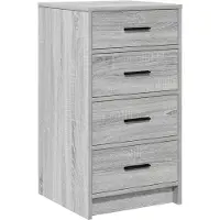 vidaXL Sideboard Grau Sonoma 40 x 41 x 75 cm Holzwerkstoff