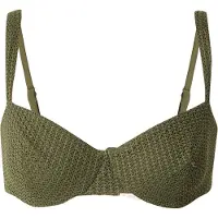 Hunkemoller Bikini-Oberteil "Cairo" in Oliv - 75D