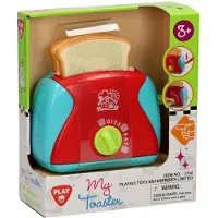 Playgo Play Toaster Spielzeug Küchenzubehör Kunststoff mehrfarbig