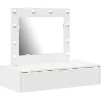 vidaXL Schminktisch Weiß 83 x 40 x 70 cm Holzwerkstoff
