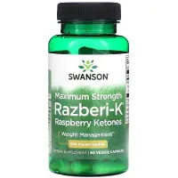 Swanson Health Razberi-K Himbeerketone 500 mg 60 St