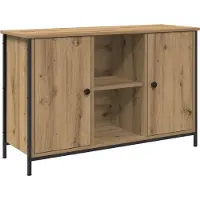 vidaXL TV-Schrankset 101 x 35 x 65 cm Artisan-Eiche Holzwerkstoff