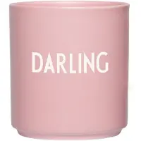 Design Letters - AJ Favourite Porzellan Becher, Darling / creole pink