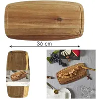 Home Deco Factory Schneidebrett in Natur - (L)36 x (B)18 cm - onesize