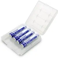 XTAR Li-Ion-Akkumulator 10440 AAA R03 1,5V 750mAh, 4 Stück in PVC-Box