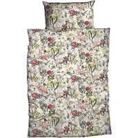 TRAUMSCHLAF Satin Bettwäsche Aunt Luzi bunt 135x200 cm + 80x80 cm