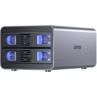 CARUNO Kieszeń RAID do dysku SATA 2.5"/3.5" – 4 tryby, 40TB, 5Gb/s