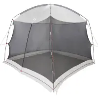 vidaXL Moskitonetz-Zelt mit Dach Grau 320 x 320 x 218 cm