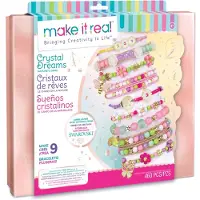 Make It Real Crystal Dreams, Armbänder-Bastelset für Kinder, 8 Jahr(e), Mehrfarbig, 460 Stück(e)
