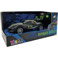 Suntoy - Ferngesteuertes Auto - Spray Rider (19 cm) Spielzeugauto sprüht Rauch