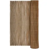vidaXL Weidenzaun 140 x 500 cm Weide Natur