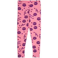 Mini Rodini Leggings Squiggly Cats 2513011728 Rosa Slim Fit