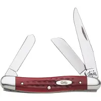 Case Knives Case Medium Stockman Pocket Worn Old Red Bone, 00786, 6318 rostfrei, Taschenmesser