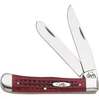 Case Knives Case Trapper Pocket Worn Old Red Bone, 00783, 6254 rostfrei, Taschenmesser