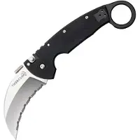 Cold Steel Tiger Claw Taschenmesser, Wellenschliff