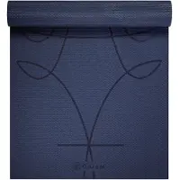 Gaiam Yogamatte - Premium 6mm Dicke mit Ausrichtung für Yoga, Pilates & Fitness (68" x 24" x 6mm)