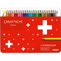 Caran d'Ache Swisscolor Farbige Bleistiftminen 30er-Set