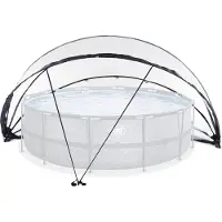 Exit Pool Überdachung ECO ø550cm, Pool Dome, Universal, Pool-Zubehör, Wetterfest