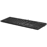HP 125 Kabelgebundene Tastatur, Volle Größe, Kabelgebunden, USB, Membran Key Switch, Schwarz