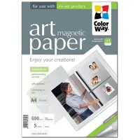 Colorway Photo Paper ART Glossy "magnetic" 690g/m, 5pcs, A4