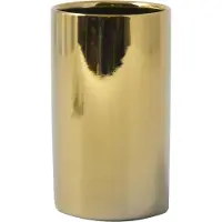 Spirella Zahnputzbecher Zahnbürstenhalter Tube 7 x 11,5 cm Gold