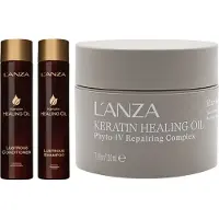 Lanza L’ANZA Keratin Healing Oil Lustrous Shampoo Pflegeshampoo mit Keratin 300 ml