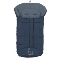 HEITMANN FELLE Fußsack "Eisbärchen - Winterfußsack Copy Fleece" mit Fleecefutter, Mumienform möglich, für Kinderwagen, waschbar