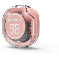 OEM Transparent TWS In-Ear Kopfhörer in Pink, kabellos