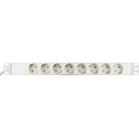 Deltaco GT-8629W power extension 8 AC outlet(s) Indoor White