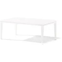 Sieger Cannes Loungetisch 110x60x40 cm weiß/weiß