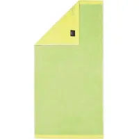 Cawö Handtuch Lifestyle Splash Reversible Pistachio/Lemon (3er Set)