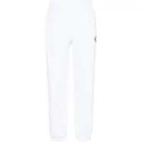 Calvin Klein Jeans Jogginghose Monologo LV047B235G Weiß Regular Fit