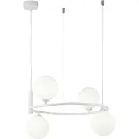 Maytoni MOD013PL-04W, 4 Glühbirne(n), G9, IP20, Weiß