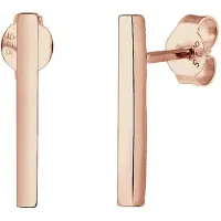 Elli Ohrringe Stab Geo Minimal Trend Filigran 925 Silber Elli Rosegold
