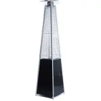 Fornorth Heizstrahler Pyramid 13kW gasbetrieben, schwarz