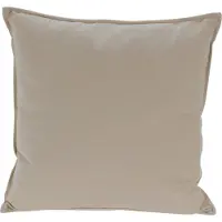 Homestyling Dekoratives Kissen 45 x 45 cm ESSENTIALS creme