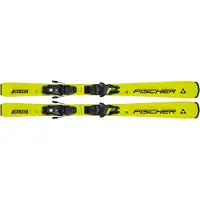 Fischer Kinder Racing Ski RC4 RACE JR (130-150) JRS + FS7 CA