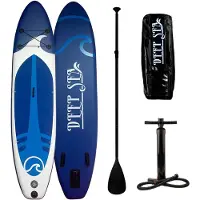 Deep Sea SUP Board Set XXL 330cm, Blau-Weiß
