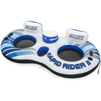 Bestway Rapid Rider Doppelring-schwimmring Mit Griffen